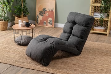 1-seters sovesofa Atelier Del Sofa Fuwa Single (60 x 50 x 60 cm) Mørk grå - Mørkegrå - Møbler - Stoler & lenestoler - Lenestoler - Sovestol