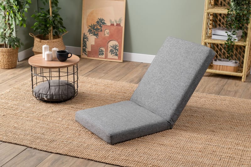 1-seters sovesofa Atelier Del Sofa Tera Single (55 x 65 x 60 cm) Lysegrå - Lysegrå - Møbler - Stoler & lenestoler - Lenestoler - Sovestol