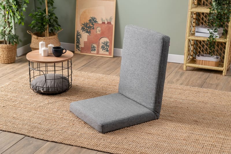 1-seters sovesofa Atelier Del Sofa Tera Single (55 x 65 x 60 cm) Lysegrå - Lysegrå - Møbler - Stoler & lenestoler - Lenestoler - Sovestol