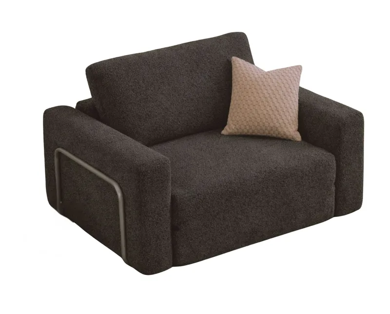 1-seters sovesofa Atelier Del Sofa Wello Single (80 x 70 cm) Antrasitt, Antrasitt