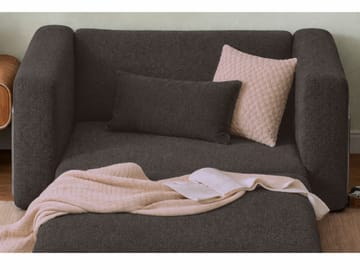 1-seters sovesofa Atelier Del Sofa Wello Single (80 x 70 cm) Antrasitt - Møbler - Stoler & lenestoler - Lenestoler - Sovestol