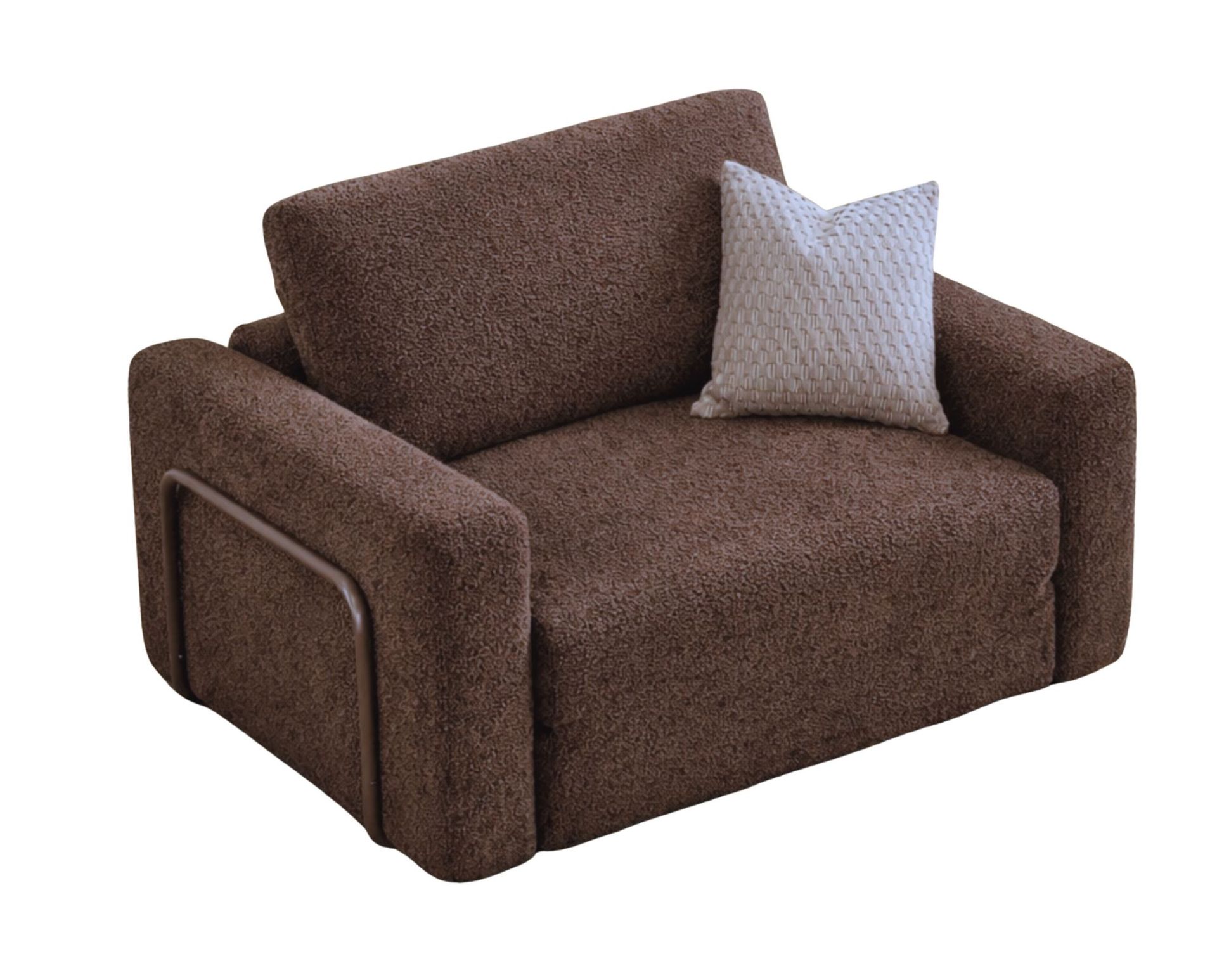 1-seters sovesofa Atelier Del Sofa Wello Single (80 x 70 cm) Brun -