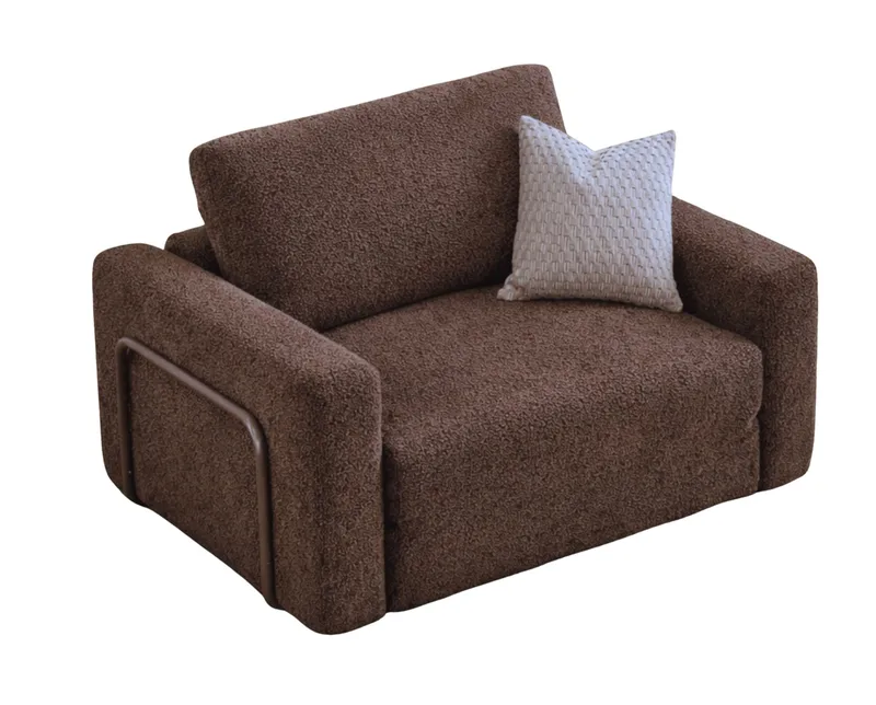1-seters sovesofa Atelier Del Sofa Wello Single (80 x 70 cm) Brun, undefined
