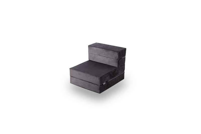 1-seters Sovesofa Maroubridgelcrest Antrasitt - Antrasitt - Møbler - Stoler & lenestoler - Lenestoler - Sovestol