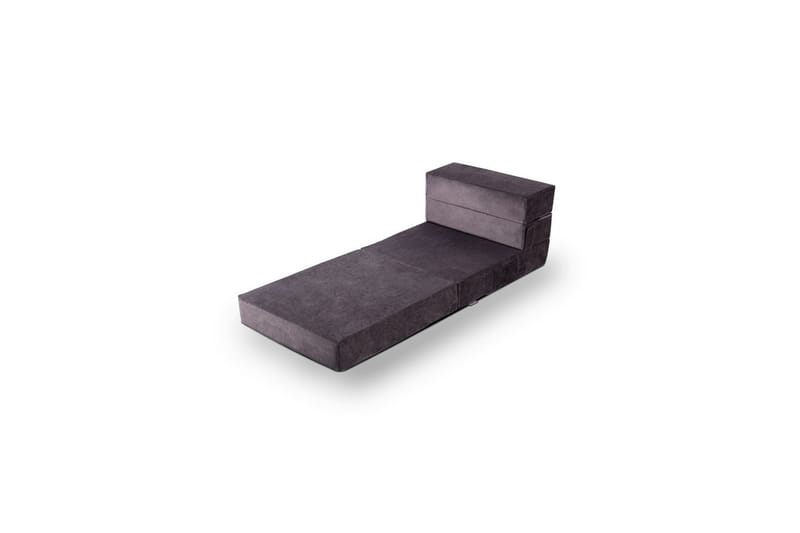 1-seters Sovesofa Maroubridgelcrest Antrasitt - Antrasitt - Møbler - Stoler & lenestoler - Lenestoler - Sovestol