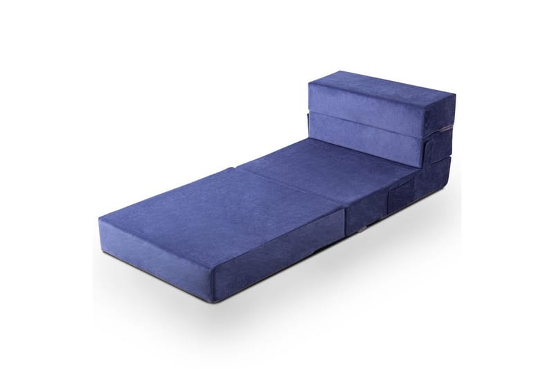 1-seters Sovesofa Maroubridgelcrest Blå - Blå - Møbler - Stoler & lenestoler - Lenestoler - Sovestol