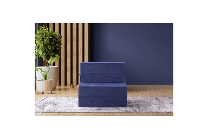 1-seters Sovesofa Maroubridgelcrest Blå - Blå - Møbler - Stoler & lenestoler - Lenestoler - Sovestol