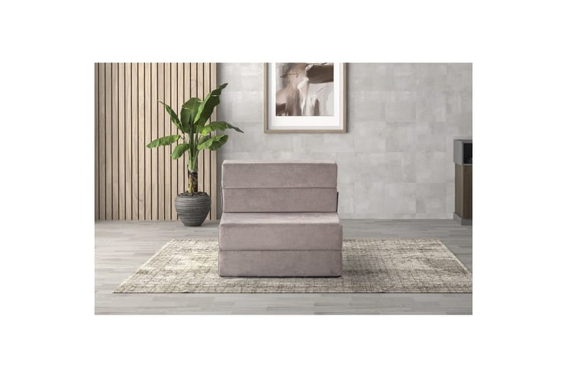 1-seters Sovesofa Maroubridgelcrest Lys Grå - Lys Grå - Møbler - Stoler & lenestoler - Lenestoler - Sovestol