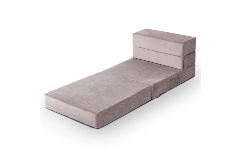 1-seters Sovesofa Maroubridgelcrest Lys Grå - Lys Grå - Møbler - Stoler & lenestoler - Lenestoler - Sovestol