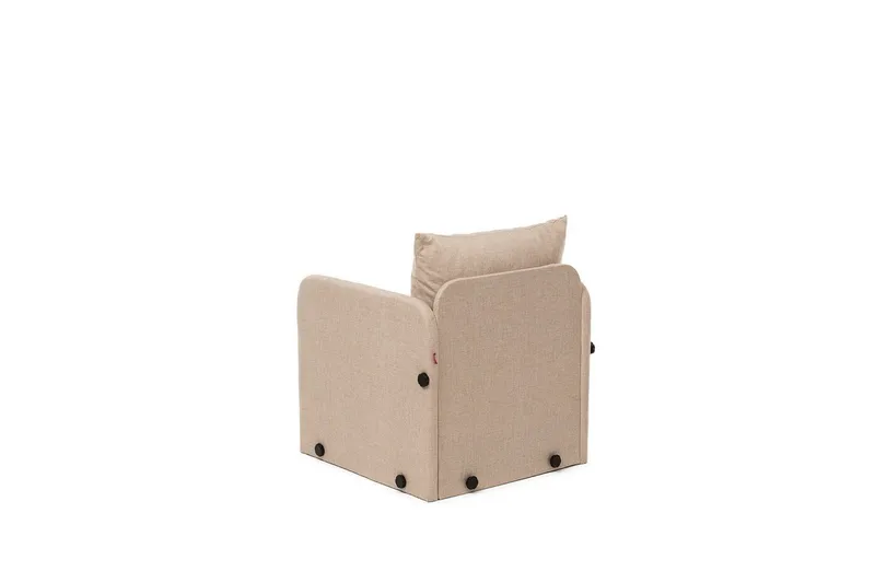 1-seters Sovesofa Rubby Beige - Beige - Møbler - Stoler & lenestoler - Lenestoler - Sovestol
