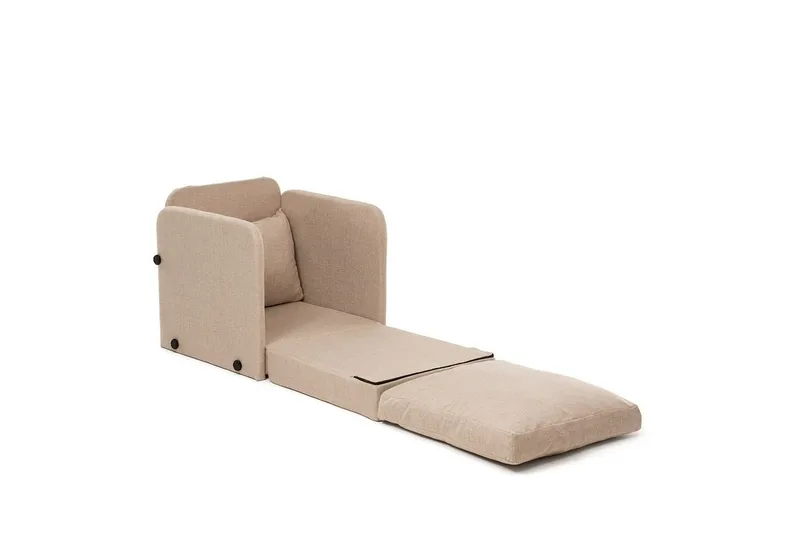 1-seters Sovesofa Rubby Beige - Beige - Møbler - Stoler & lenestoler - Lenestoler - Sovestol