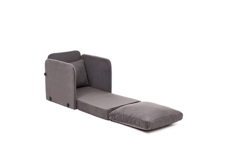 1-seters Sovesofa Rubby Grå - Grå - Møbler - Stoler & lenestoler - Lenestoler - Sovestol