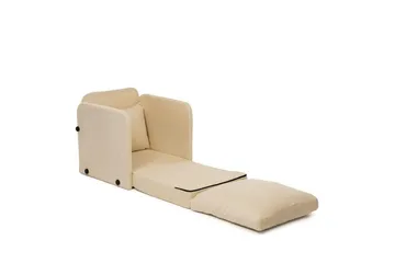 1-seters Sovesofa Rubby Krem - Krem - Møbler - Stoler & lenestoler - Lenestoler - Sovestol