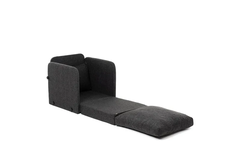 1-seters Sovesofa Rubby Mørk grå - Mørk grå - Møbler - Stoler & lenestoler - Lenestoler - Sovestol