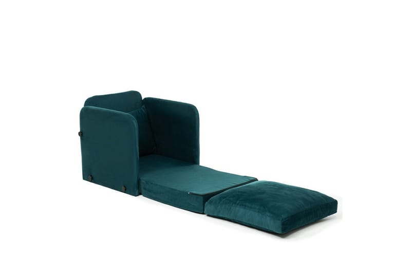 1-seters Sovesofa Rubby Petrolgrønn - Petrolgrønn - Møbler - Stoler & lenestoler - Lenestoler - Sovestol