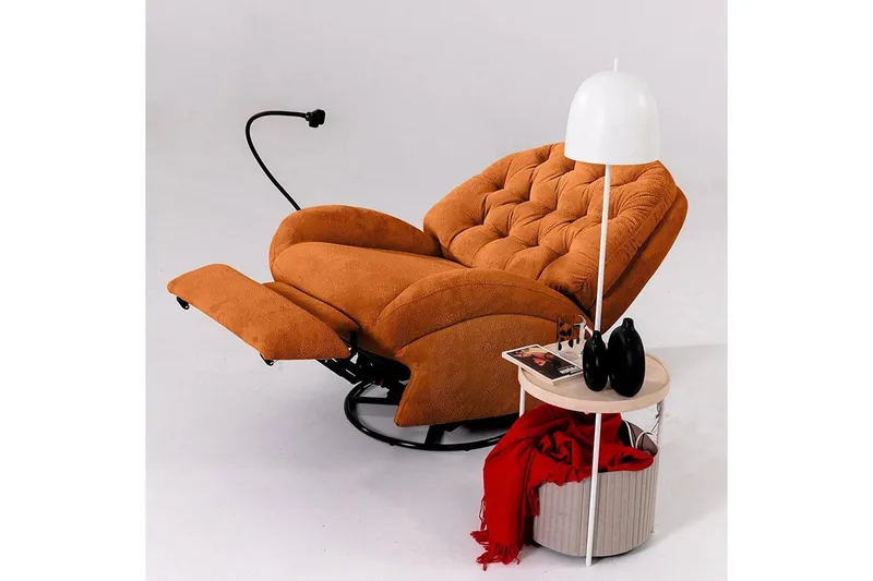 Adesis Elektrisk reclinerstol - Rød - Møbler - Stoler & lenestoler - Lenestoler - Recliner & kinostol