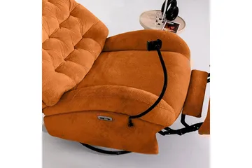 Adesis Elektrisk reclinerstol - Rød - Møbler - Stoler & lenestoler - Lenestoler - Recliner & kinostol