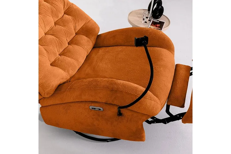 Adesis Elektrisk reclinerstol - Rød - Møbler - Stoler & lenestoler - Lenestoler - Recliner & kinostol