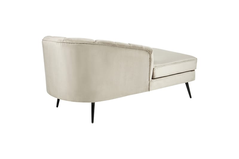 Allier Sjeselong 150 cm Høyre - Beige/Svart - Møbler - Stoler & lenestoler - Lenestoler - Sjeselonglenestol & divanlenestol
