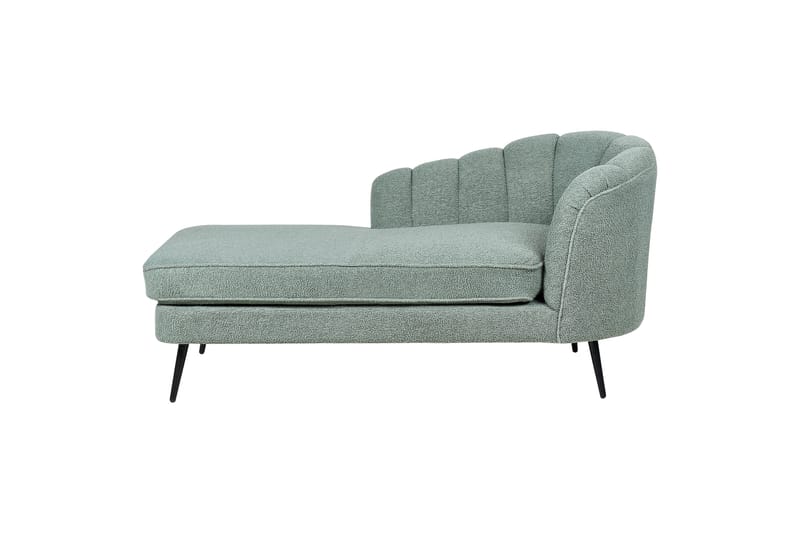 Allier Sjeselong 150 cm Høyre - Svart/Grønn - Møbler - Stoler & lenestoler - Lenestoler - Sjeselonglenestol & divanlenestol
