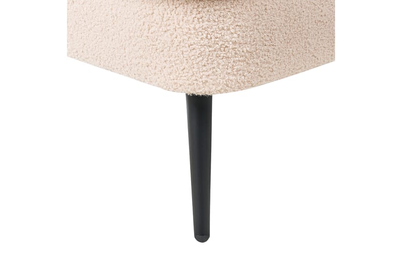 Allier Sjeselong 150 cm Venstre - Beige/Svart - Møbler - Stoler & lenestoler - Lenestoler - Sjeselonglenestol & divanlenestol