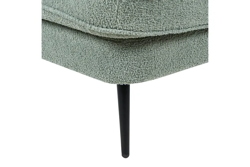 Allier Sjeselong 150 cm Venstre - Svart/Grønn - Møbler - Stoler & lenestoler - Lenestoler - Sjeselonglenestol & divanlenestol