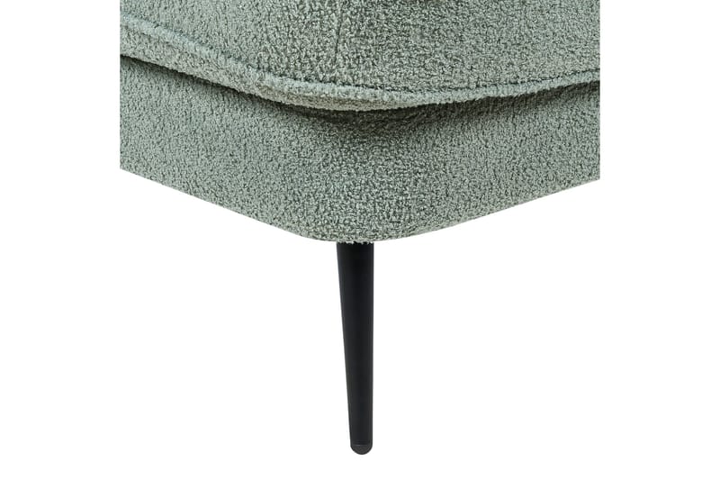 Allier Sjeselong 150 cm Venstre - Svart/Grønn - Møbler - Stoler & lenestoler - Lenestoler - Sjeselonglenestol & divanlenestol