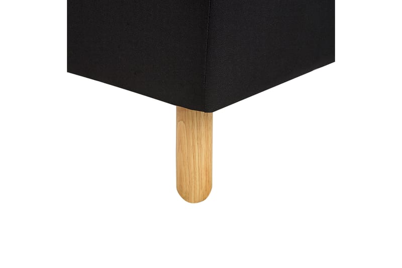 Alsten Sjeselong 163 cm - Svart/Lyst tre - Møbler - Stoler & lenestoler - Lenestoler - Sjeselonglenestol & divanlenestol