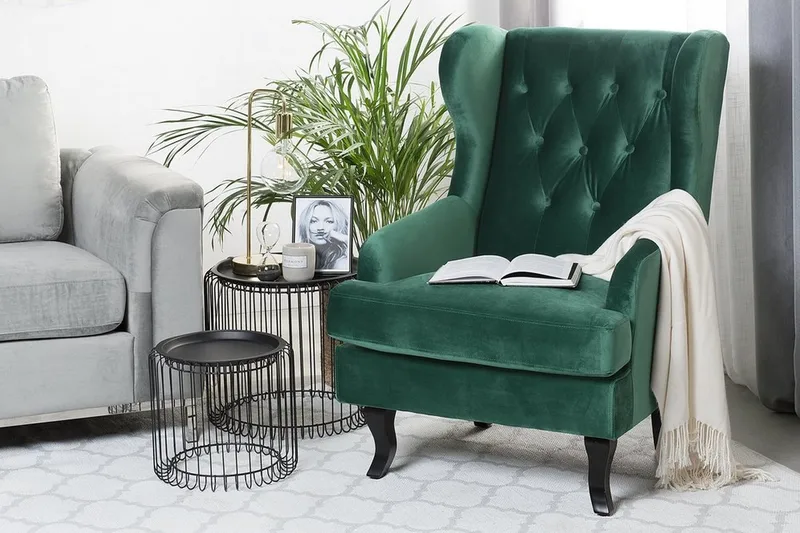 Alta Lenestol - Grønn - Møbler - Stoler & lenestoler - Lenestoler