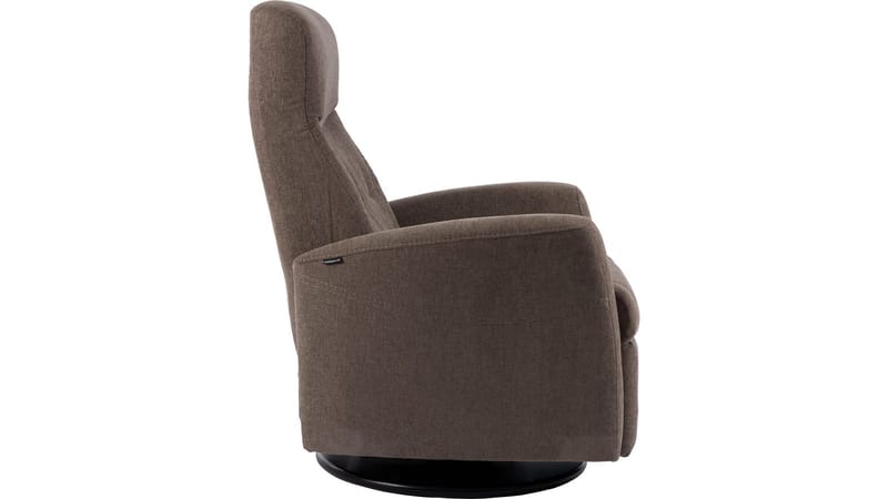 Alvion Hjellegjerde reclinerlenestol i stoff - taupe - Møbler - Stoler & lenestoler - Lenestoler - Recliner & kinostol