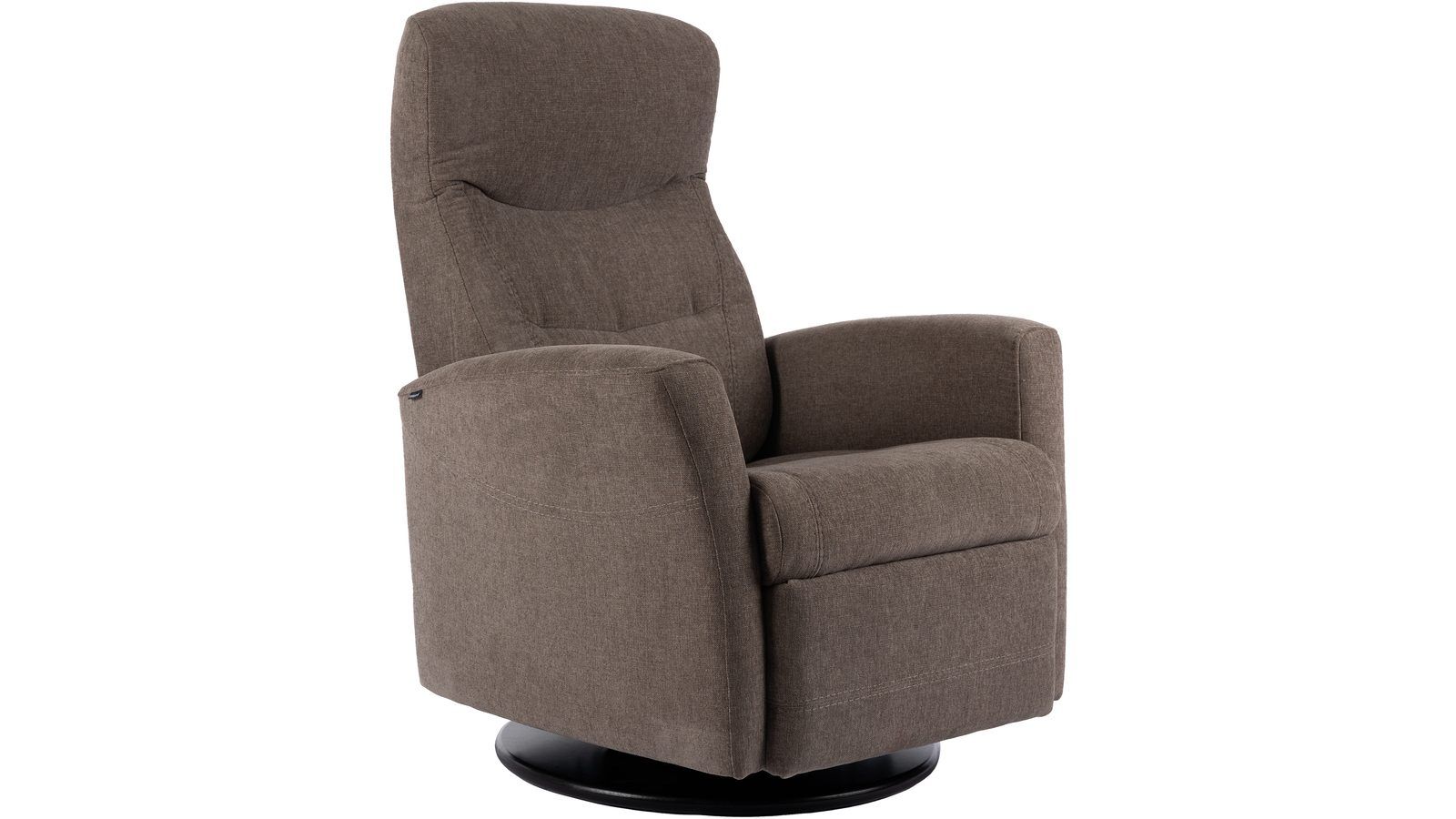 Alvion Hjellegjerde reclinerlenestol i stoff - taupe