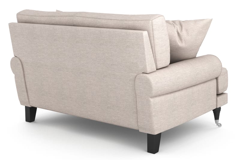 Andrew Loveseat - Beige/Krom - Lenestoler