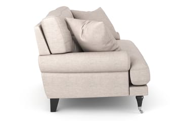 Andrew Loveseat - Beige/Krom - Møbler - Stoler & lenestoler - Lenestoler