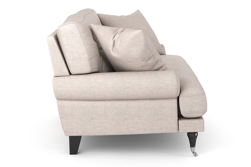 Andrew Loveseat - Beige/Krom - Møbler - Stoler & lenestoler - Lenestoler