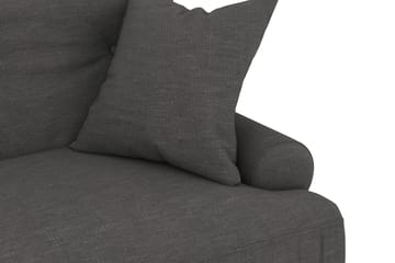 Andrew Loveseat - Mørkegrå/Messing - Møbler - Stoler & lenestoler - Lenestoler