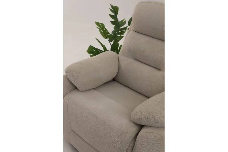 Angola Manuell reclinerstol - Kremhvit - Møbler - Stoler & lenestoler - Lenestoler - Recliner & kinostol