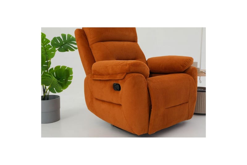 Angola Manuell reclinerstol - Rød - Møbler - Stoler & lenestoler - Lenestoler - Recliner & kinostol