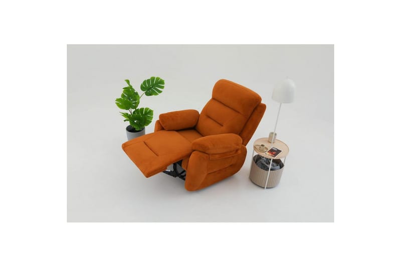 Angola Manuell reclinerstol - Rød - Møbler - Stoler & lenestoler - Lenestoler - Recliner & kinostol