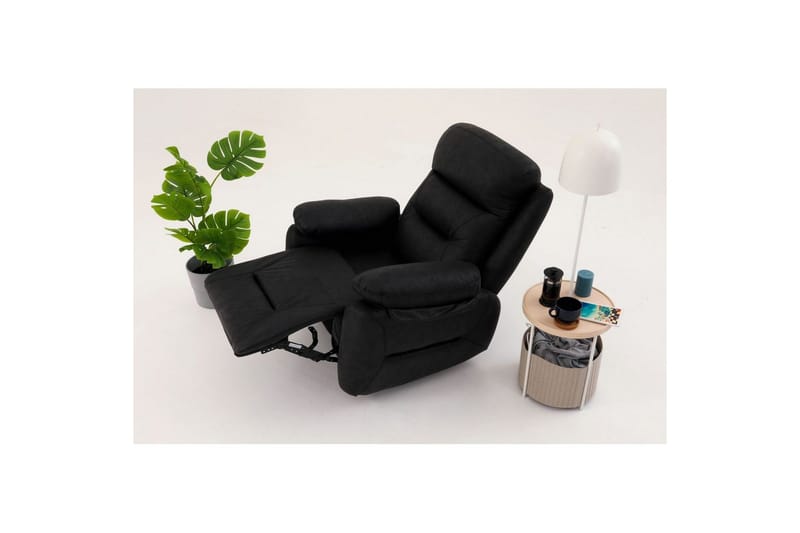 Angola Manuell reclinerstol - Svart - Møbler - Stoler & lenestoler - Lenestoler - Recliner & kinostol