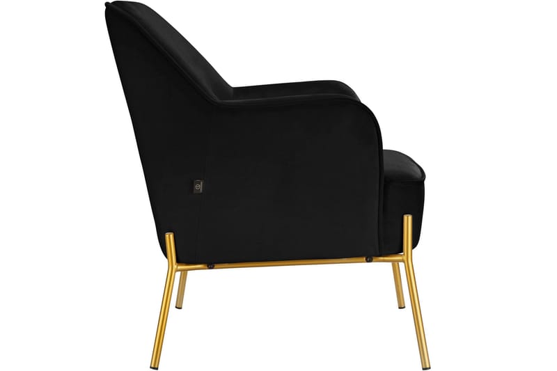 Attapulgus Loungelenestol - Svart - Møbler - Stoler & lenestoler - Lenestoler