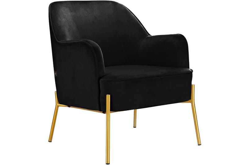 Attapulgus Loungelenestol - Svart - Møbler - Stoler & lenestoler - Lenestoler