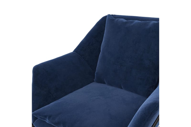 Avery Lenestol Blå - Dorel Home - Møbler - Stoler & lenestoler - Lenestoler