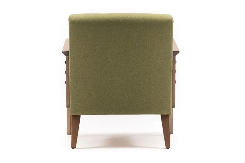 Barrion Lenestol med Armlene - Grønn - Møbler - Stoler & lenestoler - Lenestoler