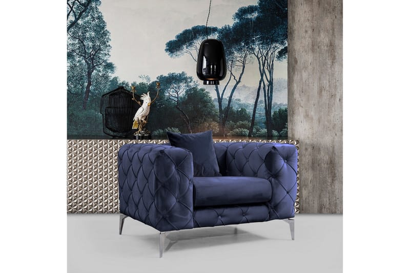 Beachport Lenestol - Marineblå - M øbler - Stoler & lenestoler - Lenestoler