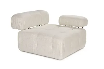 Belgin Lenestol - Cream - Møbler - Stoler & lenestoler - Lenestoler