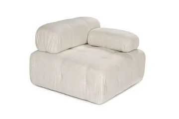 Belgin Lenestol - Cream - Møbler - Stoler & lenestoler - Lenestoler