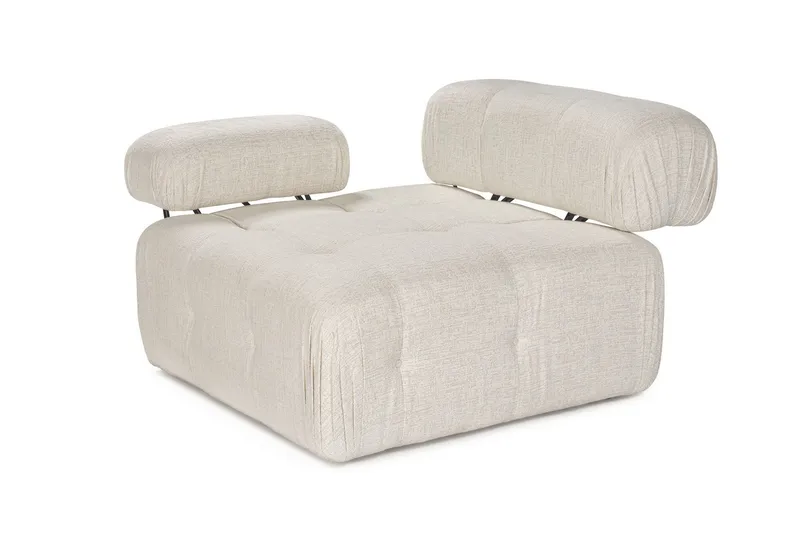 Belgin Lenestol - Cream - Møbler - Stoler & lenestoler - Lenestoler