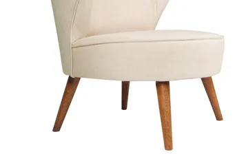 Biby Lenestol med Armlene - Beige - Møbler - Stoler & lenestoler - Lenestoler - Lenestoler uten armlene