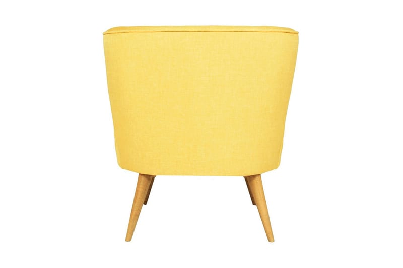 Biby Lenestol med Armlene - Gul - Møbler - Stoler & lenestoler - Lenestoler