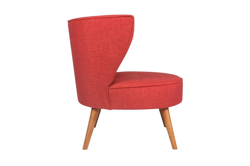 Biby Lenestol med Armlene - Rød - Møbler - Stoler & lenestoler - Lenestoler